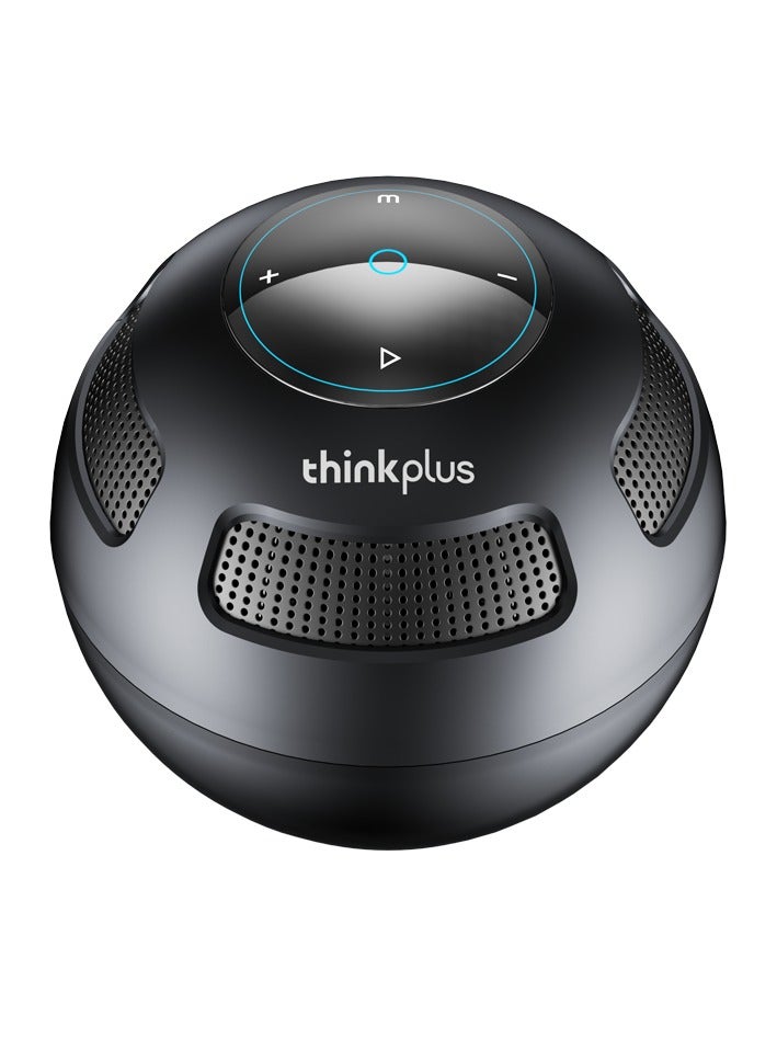 Lenovo - Thinkplus  TS5 Bluetooth Speaker Mini Audio Wireless Portable Subwoofer Black - Image 1