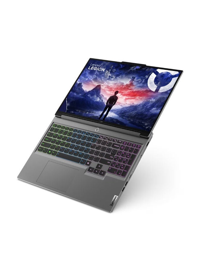 Lenovo - Legion 5 Gaming  (Upgraded Version) Laptop With 16-inch WQXGA (2560x1600) 144Hz Display, Intel Core i7-14650HX Processor/16GB RAM DDR5/512GB SSD M.2/Windows 11 Home/NVIDIA GeForce RTX 4050 6GB  Luna Grey English/Arabic Luna Grey - Image 1