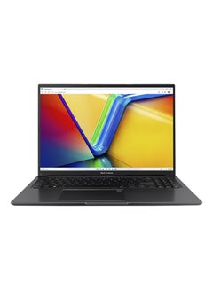 Vivobook-X1605VA-MB586 Laptop With 16-Inch Display, Core i9 13900H Processor/8GB RAM/512GB SSD/Intel UHD Graphics/DOS(Without Windows) English/Arabic Indie Black