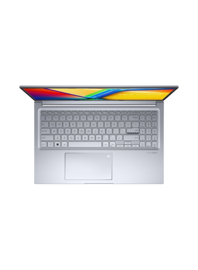 Vivobook Laptop With 15.6-Inch FULL HD (1920x1080) Display, Core i5-1335U Processor/8GB RAM/512GB SSD/Intel UHD Graphics/DOS(Without Windows) English/Arabic Cool Silver
