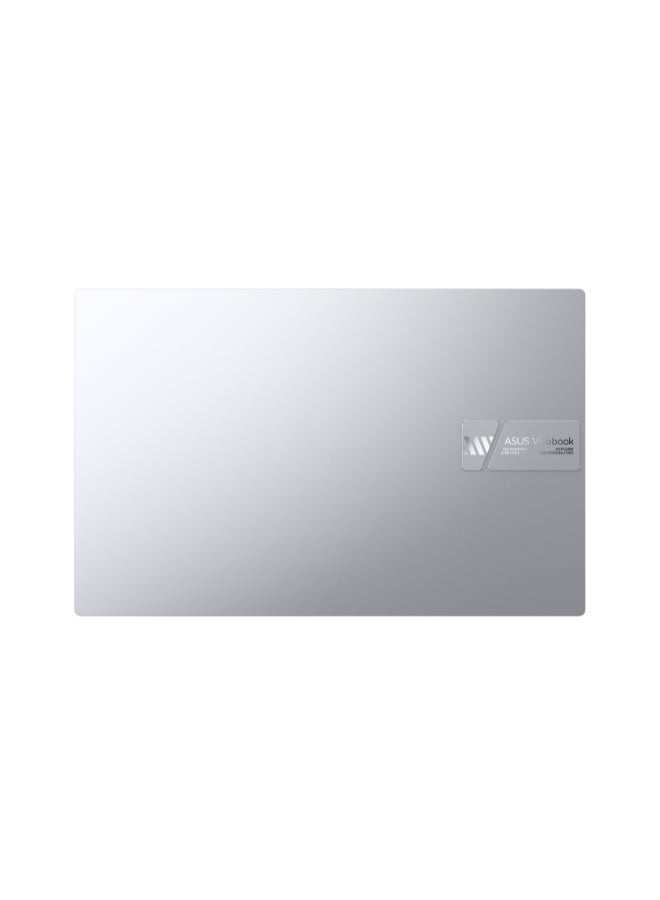 Vivobook Laptop With 15.6-Inch FULL HD (1920x1080) Display, Core i5-1335U Processor/8GB RAM/512GB SSD/Intel UHD Graphics/DOS(Without Windows) English/Arabic Cool Silver