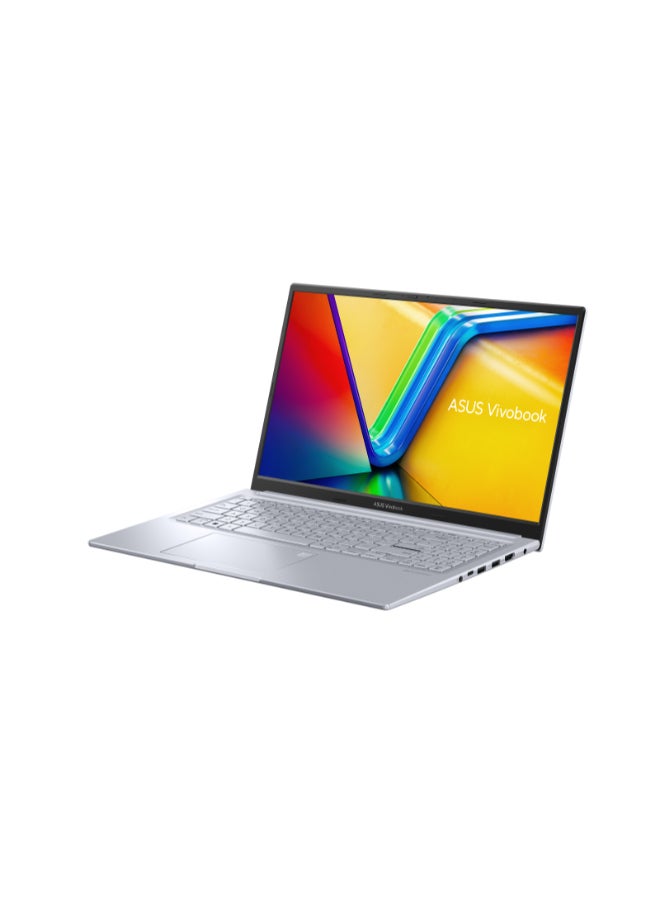 Vivobook Laptop With 15.6-Inch FULL HD (1920x1080) Display, Core i5-1335U Processor/8GB RAM/512GB SSD/Intel UHD Graphics/DOS(Without Windows) English/Arabic Cool Silver