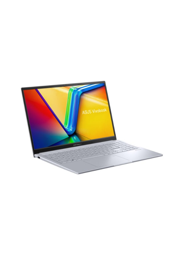 Vivobook Laptop With 15.6-Inch FULL HD (1920x1080) Display, Core i5-1335U Processor/8GB RAM/512GB SSD/Intel UHD Graphics/DOS(Without Windows) English/Arabic Cool Silver