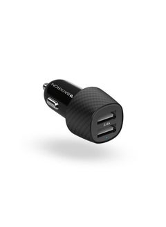 Baykron Baykron Smart 2.4A Car Charger With Dual USB Ports - Black 