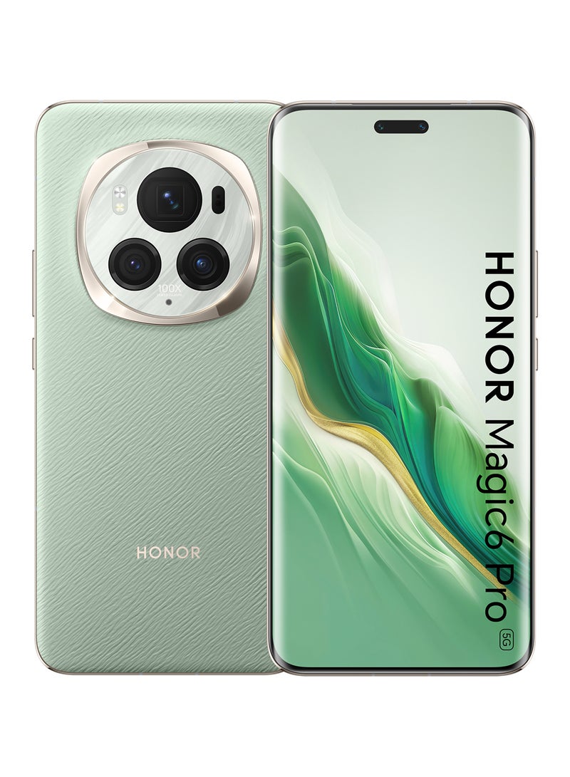 Honor - Magic6 Pro Dual Sim Epi Green 12GB RAM 512GB 5G - Middle East Version - Image 1