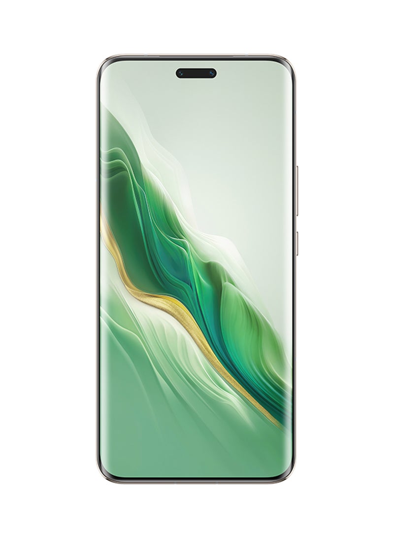 هونور Magic6 Pro ثنائي الشريحة Epi Green، وذاكرة وصول عشوائي (RAM) سعة 12 جيجابايت، وذاكرة تخزين داخلية 512 جيجابايت، ويدعم شبكة الجيل الخامس 5G - إصدار الشرق الأوسط - Image 2