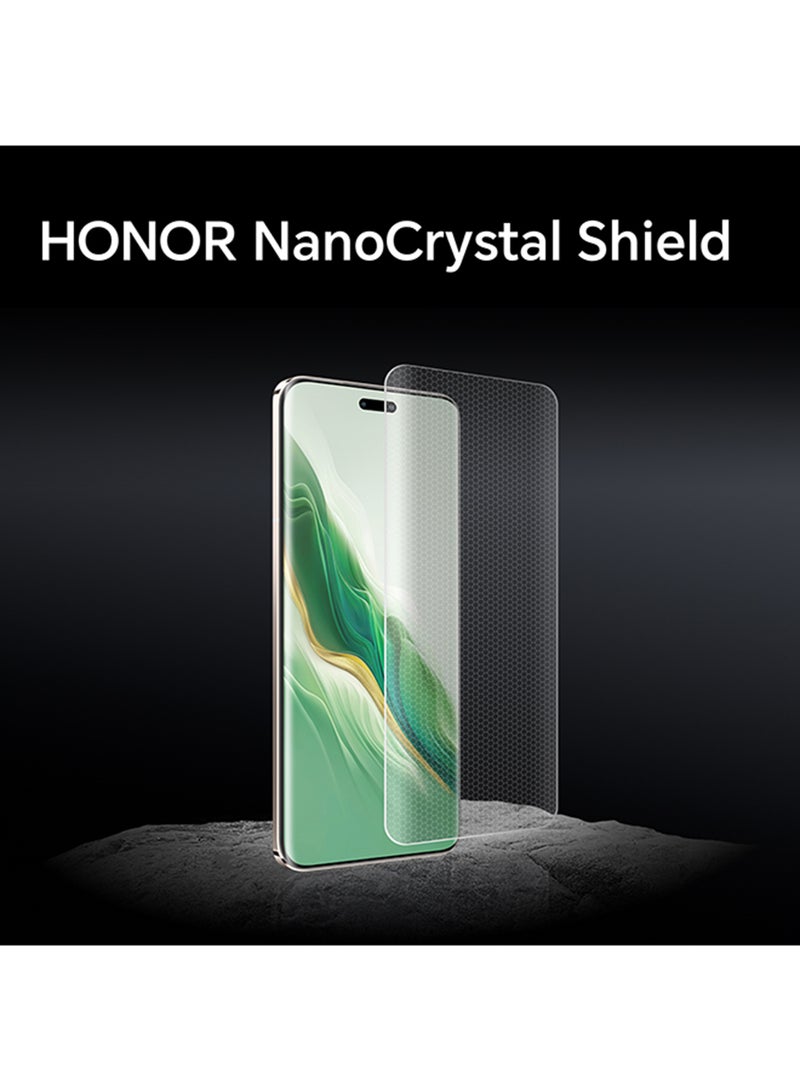 هونور Magic6 Pro ثنائي الشريحة Epi Green، وذاكرة وصول عشوائي (RAM) سعة 12 جيجابايت، وذاكرة تخزين داخلية 512 جيجابايت، ويدعم شبكة الجيل الخامس 5G - إصدار الشرق الأوسط - Image 5