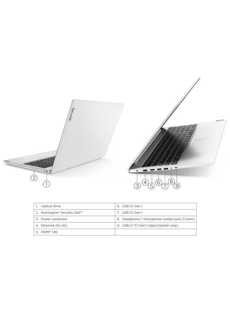 Lenovo - Ideapad L340-15API Laptop, AMD Ryzen 7 3700U 2,3GHZ, Ram 12GB DDR4, Storage 500Gb SSD M.2 + 1TB HDD, AMD Radeon RX Vega 10 Graphics, 15,6" FHD TN Display, Win 10 Pro English/Arabic Grey - Image 1