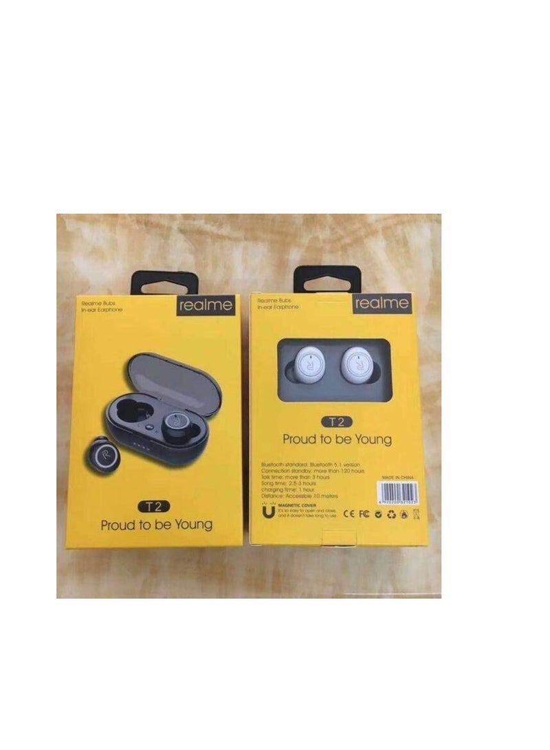 realme Bluetooth Buds T2 White  - Image 3