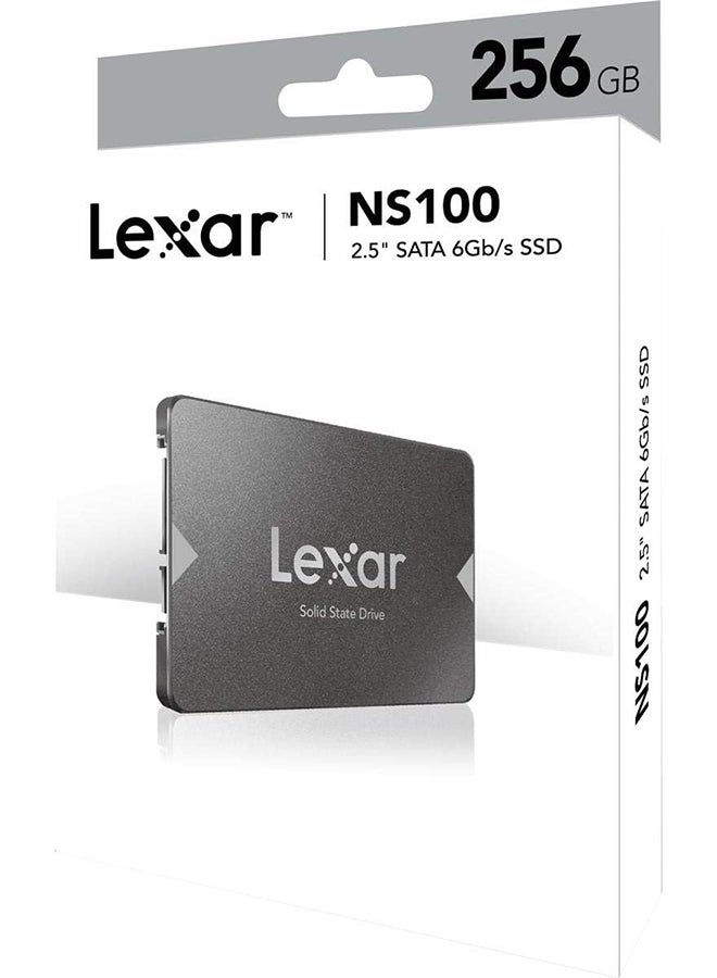ليكسار NS100 256 جيجابايت SSD داخلي SATA III مقاس 2.5 بوصة، محرك أقراص الحالة الصلبة، سرعة قراءة تصل إلى 550 ميجابايت/ثانية (LNS100-256RB)  - Image 4
