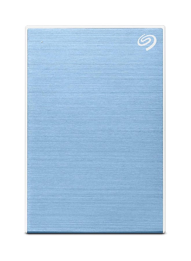 Seagate One Touch HDD with Password 2TB External Hard Drive for PC Laptop Mac and Chromebook– Light Blue (STKY2000402) 2 TB  - Image 1