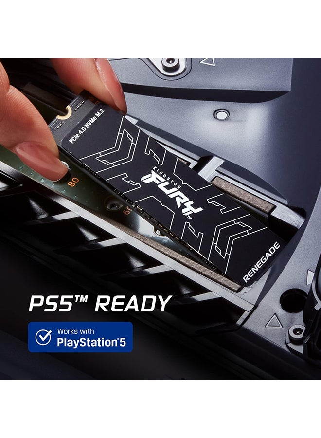 كينغستون ذاكرة FURY RENEGADE M.2 2280 PCIe 4.0 NVM سعة 500 جيجابايت  - Image 3