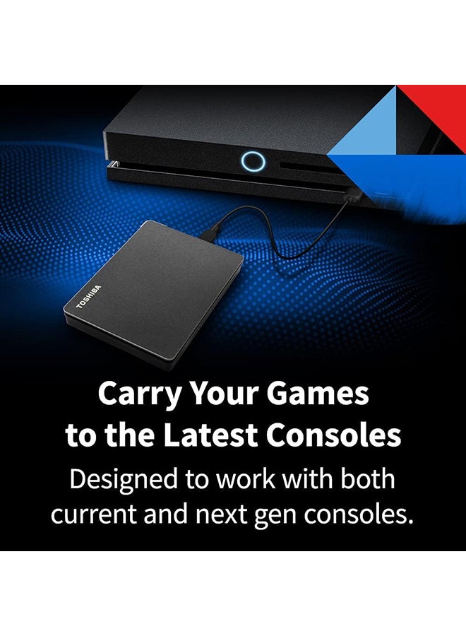توشيبا Canvio Gaming Portable External Hdd 1Tb Black, Hdtx110Xk3Aa, Toshiba_Canvio_Gaming 1 TB - Image 5