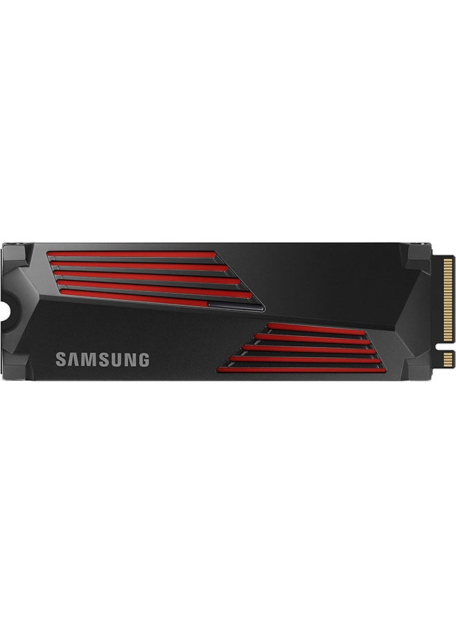 سامسونج 990 PRO With Heatsink SSD 2TB PCIe 4.0 M.2 Internal Solid State Drive Up to 7,450 MB/s Read, 6,900 MB/s Write With Heatsink MZ-V9P2T0CW 2 TB  - Image 1