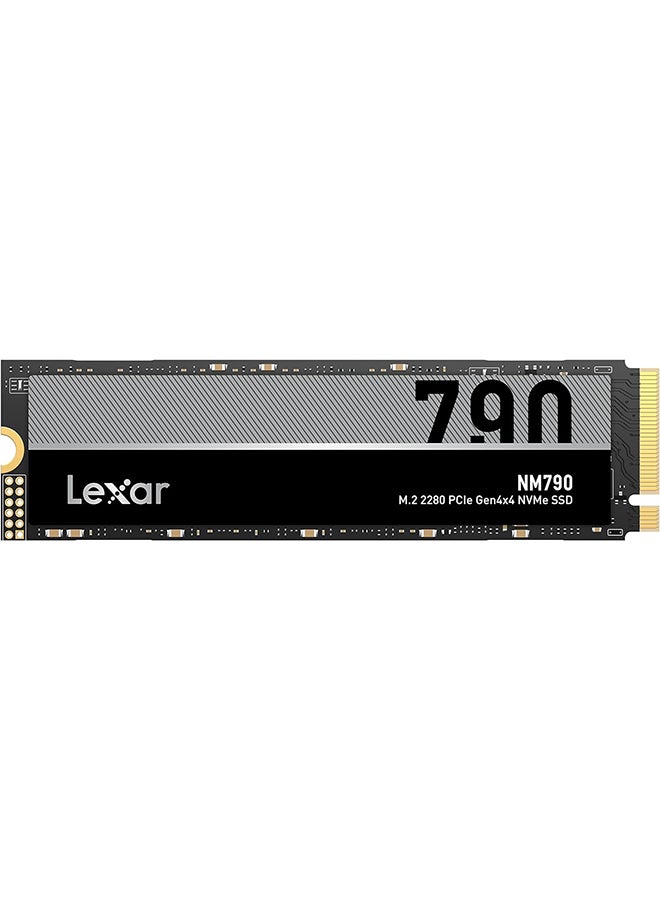 Lexar NM790 2TB SSD, M.2 2280 PCIe Gen4x4 NVMe 1.4 Internal SSD, Up to 7400MB/s Read, Up to 6500MB/s Write, Internal Solid State Drive for PS5, PC, Laptop, Gamers, Professionals (LNM790X002T-RNNNG) 2 TB 