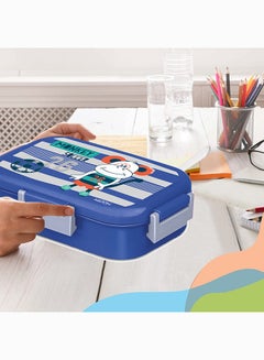 Milton Milton Flat Mate Insulated Tiffin - Lunch Box - Blue 700ml  - Image 2