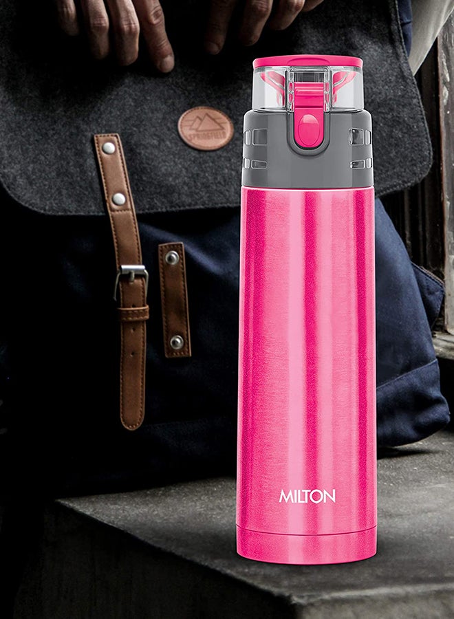 Milton Atlantis 400 Thermosteel Bottle Pink 350ml  - Image 5
