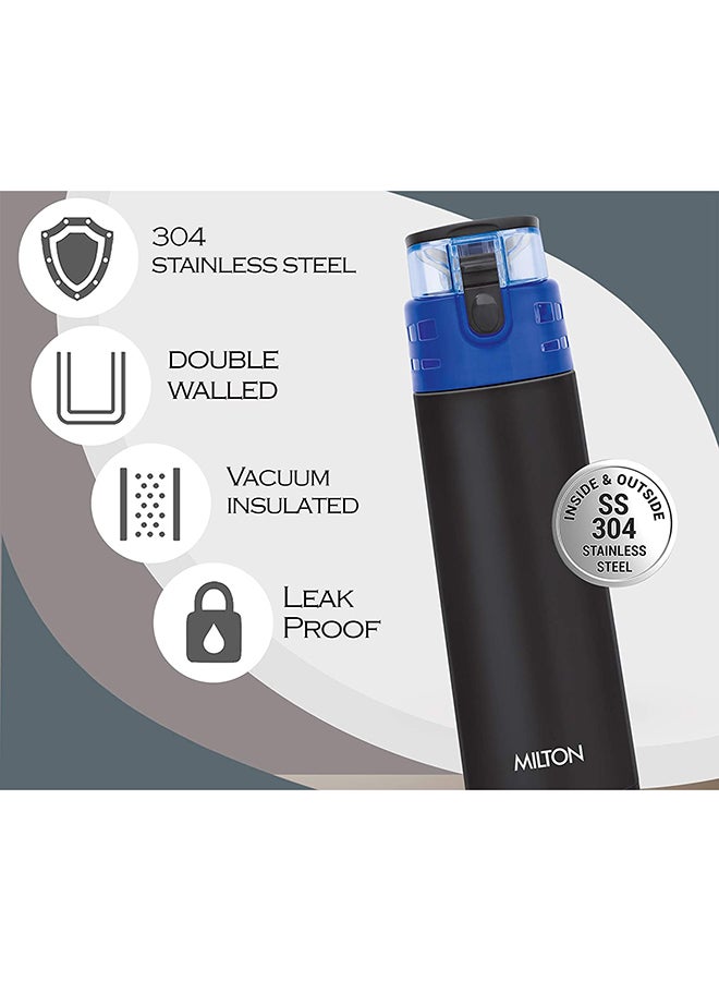 Milton Atlantis 400 Thermosteel Bottle Black 350ml  - Image 3