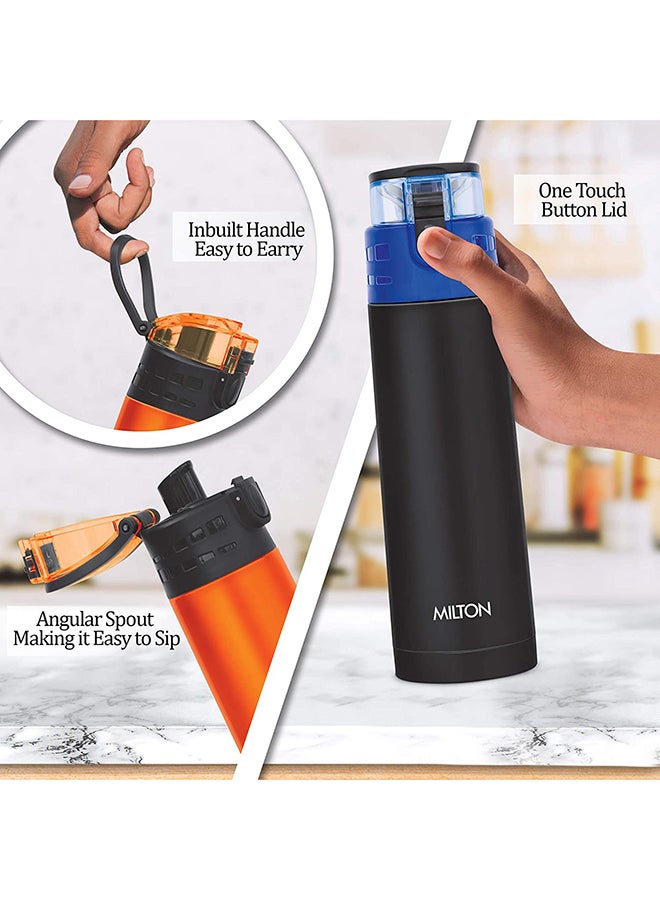 Milton Atlantis 400 Thermosteel Bottle Black 350ml  - Image 4