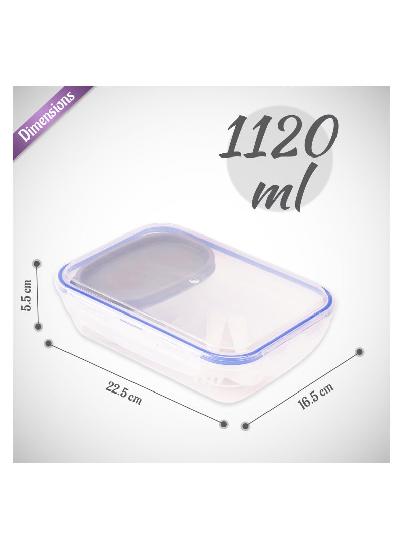 Fun Treat Lunch Box With 4-side Lock And Leakproof - - pnsku/N70054966V/45/_/1710430995/20a7d91e-6a4a-40a9-8d83-ab32f29dc1e9