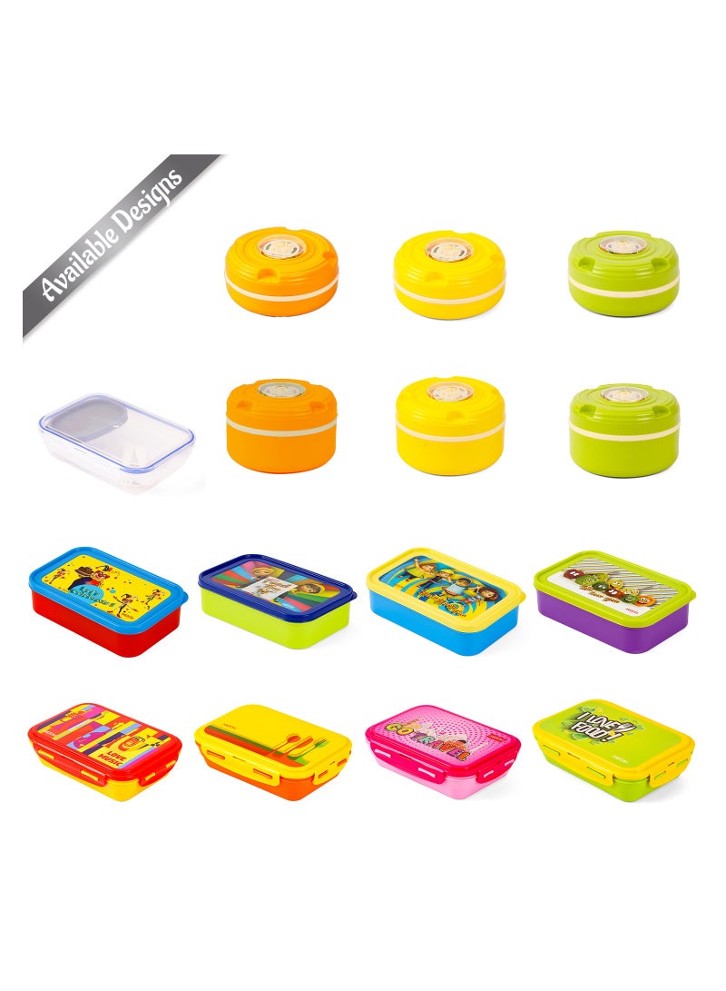 Fun Treat Lunch Box With 4-side Lock And Leakproof - - pnsku/N70054966V/45/_/1710430996/14ae094e-d335-4867-8f62-ed22493259cf