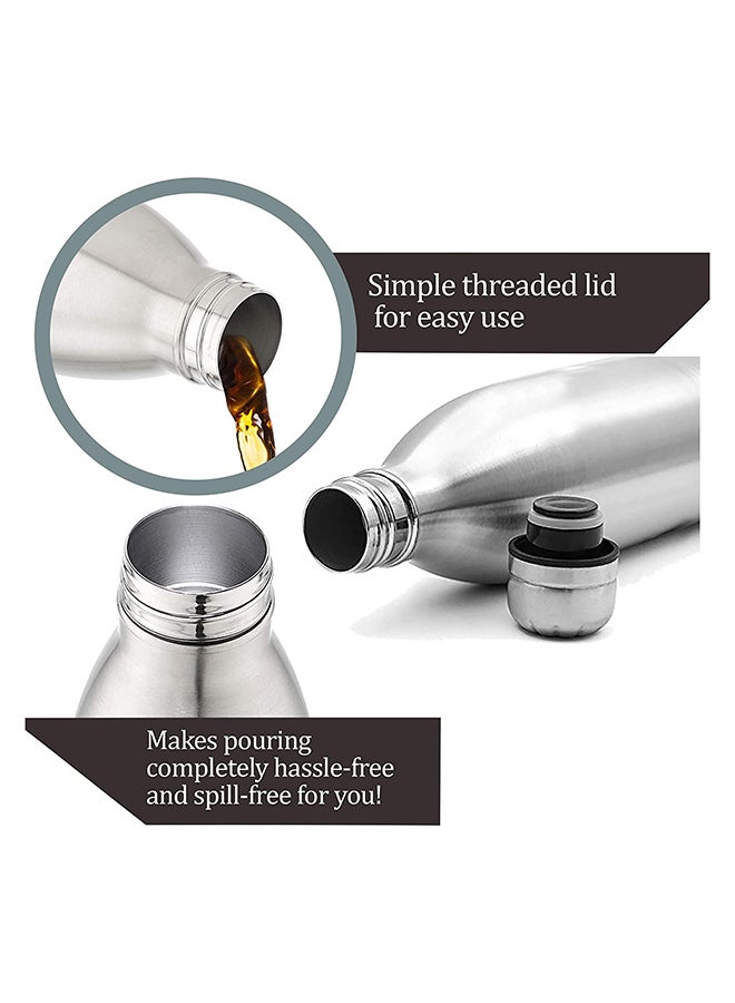 Milton Steel Duo Dlx Stainless Steel Vacuum Bottle Assorted Color 500ml  - Image 5