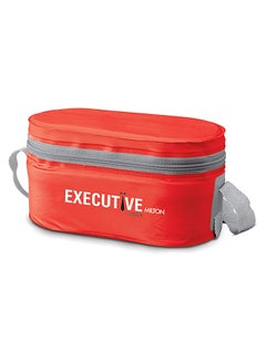 Milton 6-Piece Lunch Box Set with Insulated Bag & Cutlery - Includes Microwave Safe Oval Plastic Container (500ml) & 2 Stainless Steel Containers (280ml Each), Keeps Food Hot - Executive Red 450ml  - Image 3