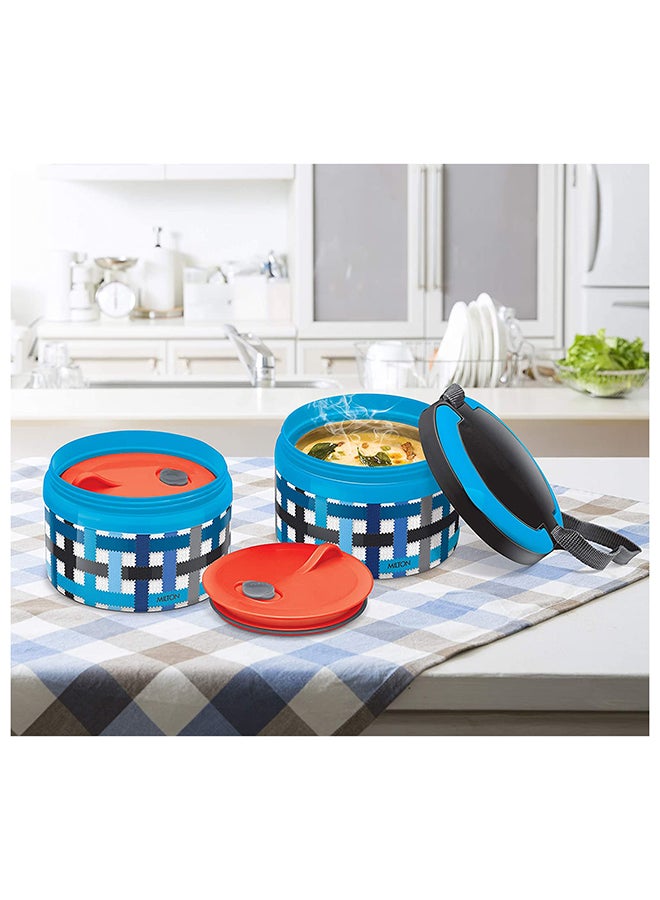 Milton Thermoware Microwow Pro Tiffin 2 Milton Blue 480ml  - Image 5