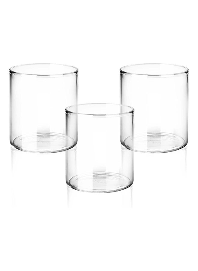 Treo By Milton Borosilicate Vector Tumbler 210 Ml - 1X6 GLASS 7cm - pnsku/N70055047V/45/_/1710431036/db09a097-c735-4fa0-8518-da3c682500ae