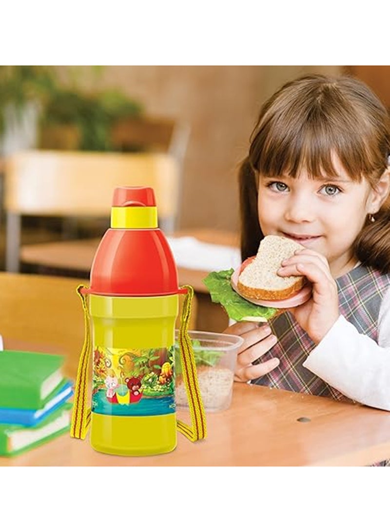 Milton Kool Joy Insulated Water Bottle Yellow 400ml  - Image 3