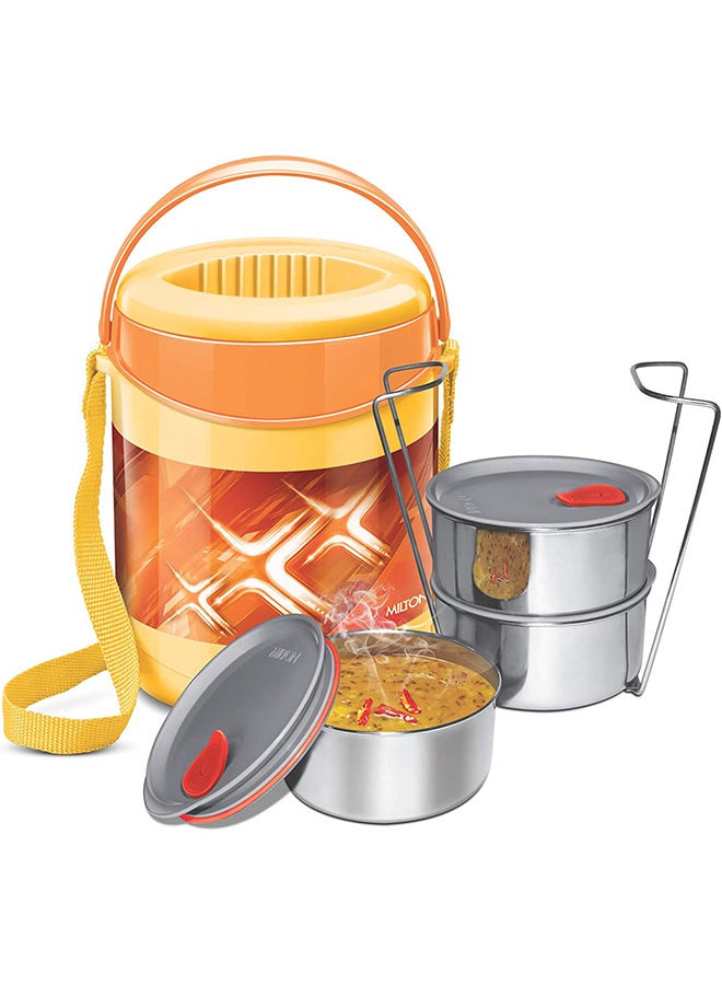 Milton Thermoware Econa Dlx Tiffin 3 Milton Assorted colors 780ml  - Image 1