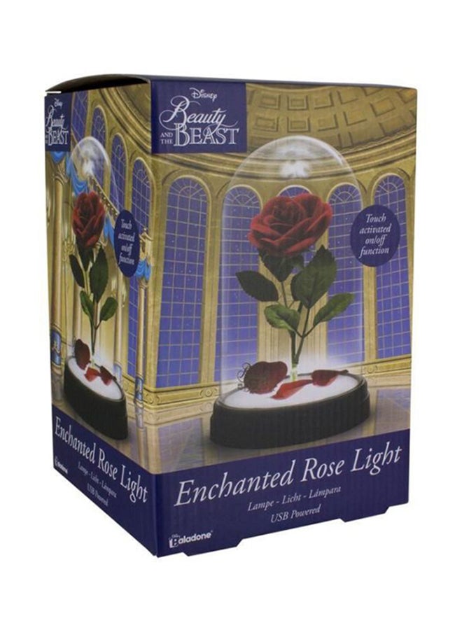 بالادون وردة Paladone Beauty and The Beast Enchanted Rose Light، تعمل باللمس، بضائع ديزني المرخصة رسميًا - Image 2