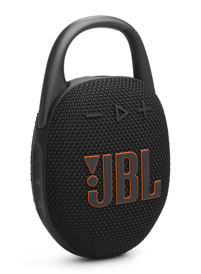 JBL - Clip 5 Ultra-Portable Waterproof Speaker Black - Image 1
