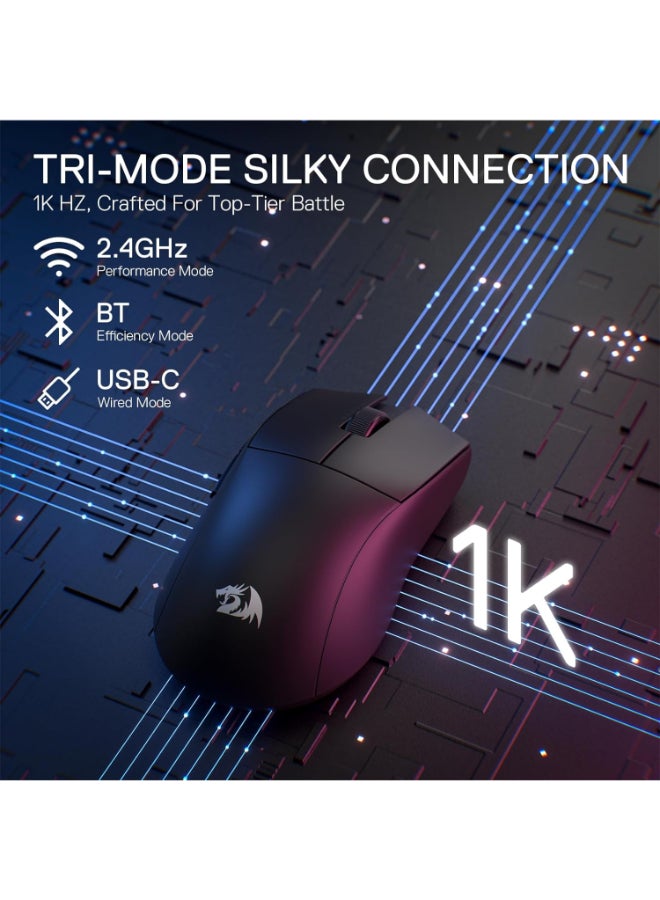 REDRAGON - M916 PRO 1K 3-Mode Wireless Gaming Mouse - Image 1