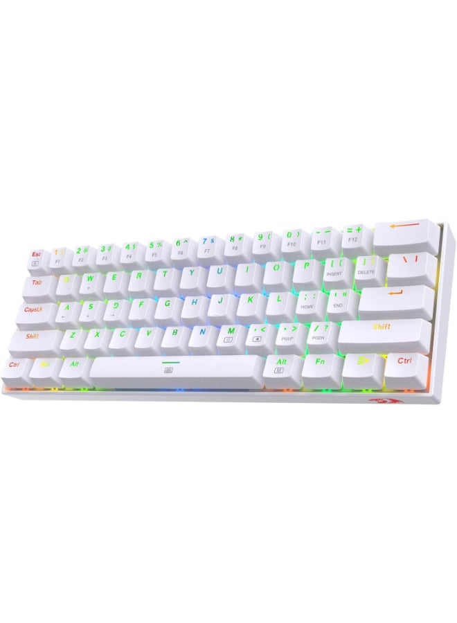 REDRAGON K630W-RGB 60% Wired Gaming Mechanical Keyboard  - Image 1
