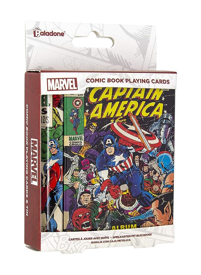 Paladone Paladone Marvel Comic Book Playing Cards  - Image 2