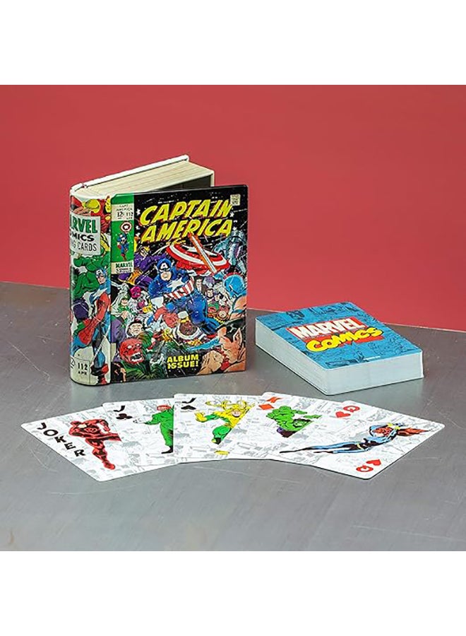 Paladone Paladone Marvel Comic Book Playing Cards  - Image 4