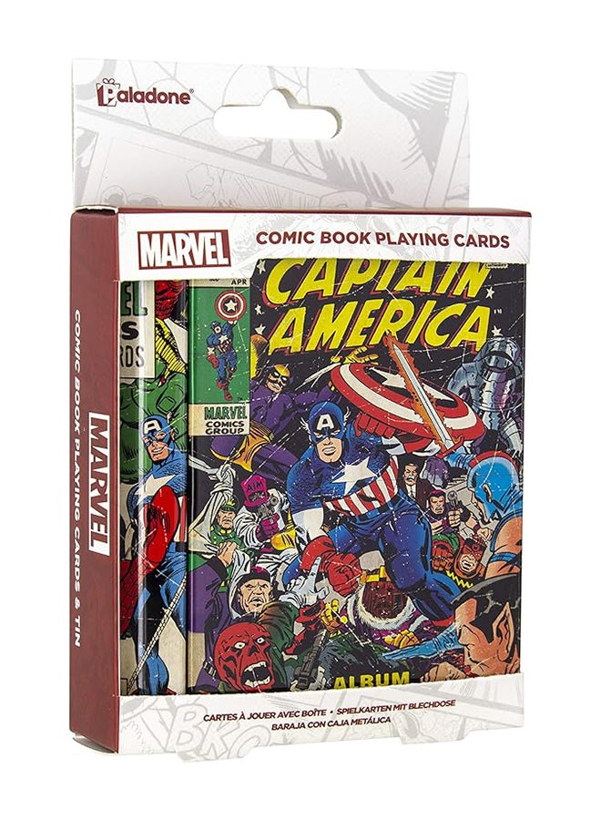 Paladone Paladone Marvel Comic Book Playing Cards  - Image 3