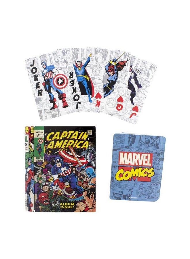 Paladone Paladone Marvel Comic Book Playing Cards  - Image 1