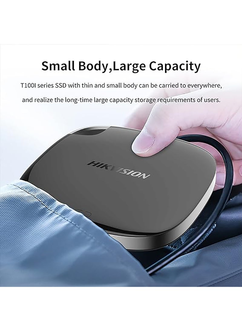 HIKVISION - T100I Portable External SSD 1TB 1024GB, Solid State Disk Hard Drive, USB 3.1 Type C State Drives, for Disk for Laptop Storage Device 34 GB - Image 1