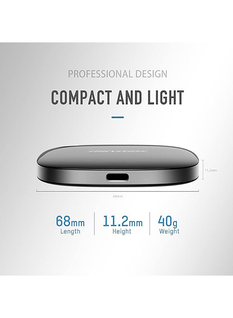 HIKVISION - T100I Portable External SSD 1TB 1024GB, Solid State Disk Hard Drive, USB 3.1 Type C State Drives, for Disk for Laptop Storage Device 34 GB - Image 1
