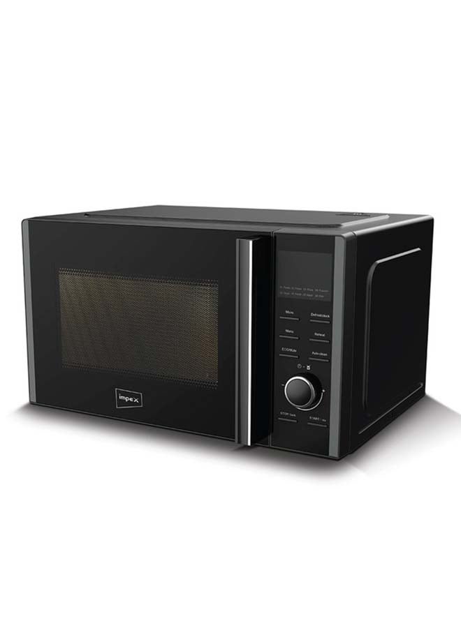 Impex Digital Microwave Oven | 950W Power | 5 Power Levels | 60-Min Cooking Timer | 315mm Turntable Glass Tray | Easy Pull Handle | 220-240V~50Hz | Large Capacity Kitchen Appliance | 30 L 950 W MO 8102A Black - Image 2