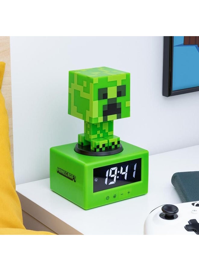 Paladone MInecraft Creeper Icon Alarm Clock - Image 1