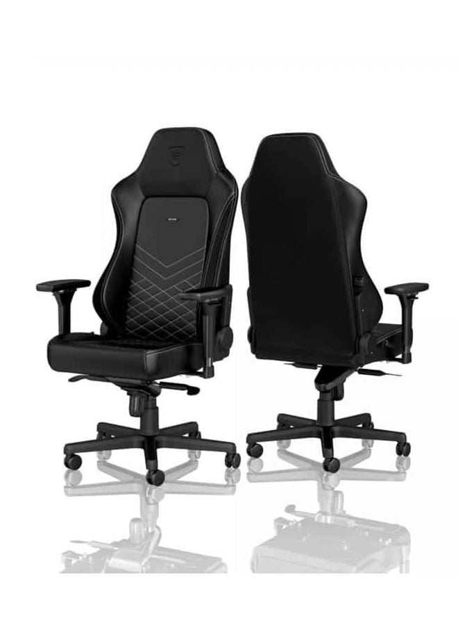 Noblechairs Noblechairs HERO - Black/Platinum White Gaming Chair - Image 2