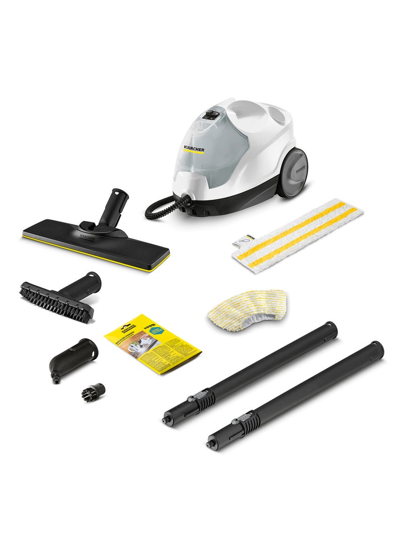 KARCHER - Steam Cleaner Sc4 Easyfix, Eliminates 99.99% Of All Common Household Bacteria., Intergrated Accessories Compartment, 8 Accessories Included 2000 W 15126330.0 White - Image 1