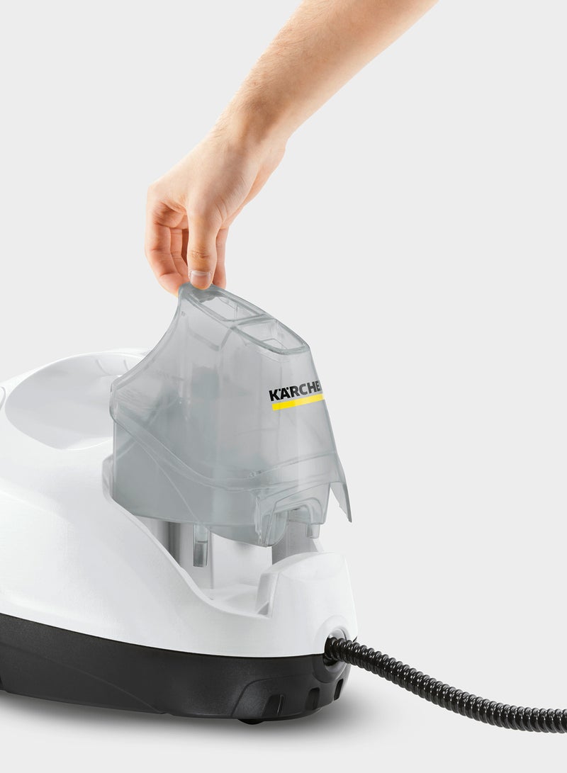 KARCHER - Steam Cleaner Sc4 Easyfix, Eliminates 99.99% Of All Common Household Bacteria., Intergrated Accessories Compartment, 8 Accessories Included 2000 W 15126330.0 White - Image 1