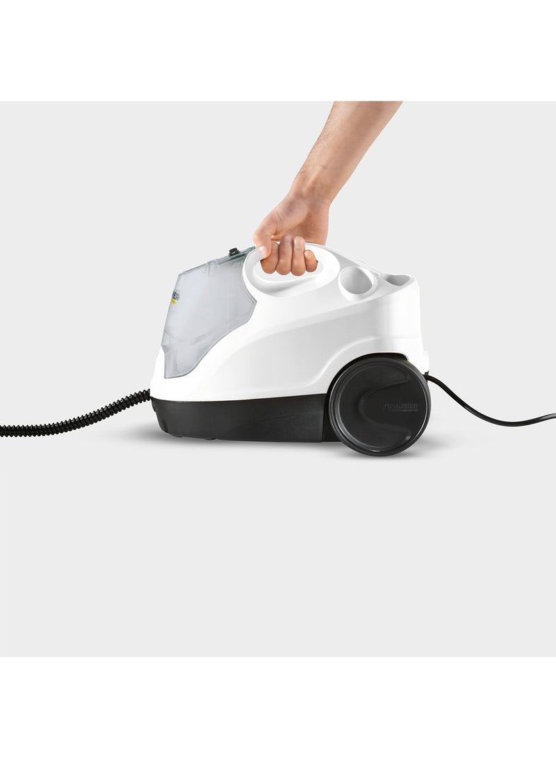 KARCHER - Steam Cleaner Sc4 Easyfix, Eliminates 99.99% Of All Common Household Bacteria., Intergrated Accessories Compartment, 8 Accessories Included 2000 W 15126330.0 White - Image 1