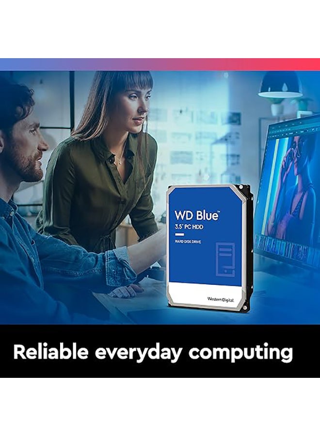 WD - 1TB Blue PC Hard Drive HDD - 7200 RPM, SATA 6 Gb/s, 64 MB Cache, 3.5" - WD10EZEX 1 TB Laptops 1 TB - Image 1