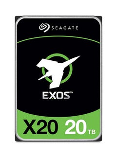 Seagate Exos X20 20 TB Internal Hard Drive - 3.5 Inch Hyperscale SATA 6 Gb/s HDD, 7,200 RPM, 2.5M MTBF, 512e and 4Kn FastFormat, Low Latency with Enhanced Caching (ST20000NM007D) 20 TB  - Image 2