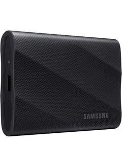 Samsung Portable SSD-T9(MU-PG2T0B/EU), 2TB, USB3.2 Gen.2 x 2.2,000 MB/s Read, 2000MB/s Write, External Hard Drive for Professional Users, Compatible with Mac, Android Devices and 12K Cameras, Black 2 TB  - Image 1